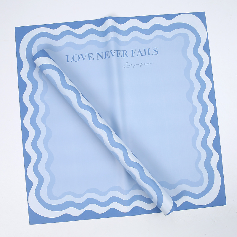 Fábrica de fiestas de flores nuevo día de San Valentín gran amor flor embalaje florista ramo embalaje papel de regalo embalaje