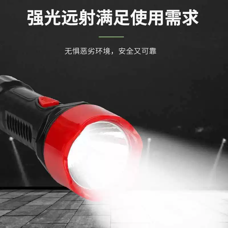 ♔ Пожарный фонарик светодиодный сильный свет бытовой перезаряжаемый отель аварийный выход портативный настраиваемый