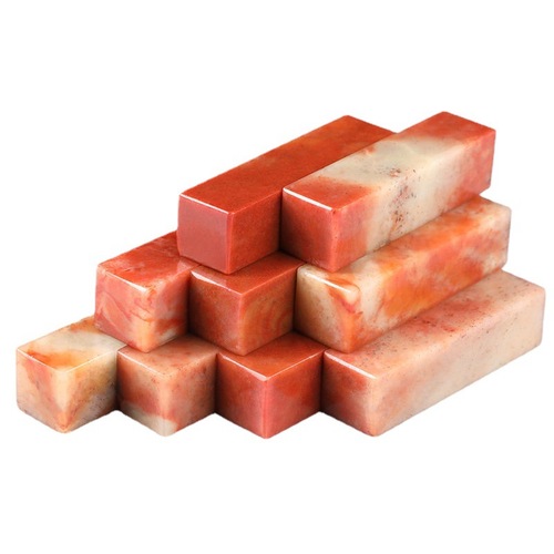 Shoushan stone seal carving, seal carving practice, free seal carving stone, gold stone seal carving material, non-Qingtian stone