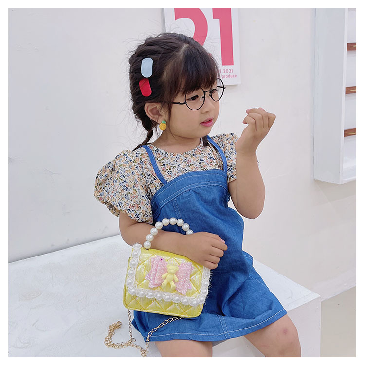 Children's Embroidery Thread Chain Cute One-shoulder Messenger Bag Wholesale Nihaojewelry display picture 54
