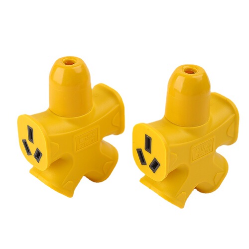 Manufacturer wholesale anti-fall power strip one-piece power wiring board rubber-coated 10-hole floor mop king socket