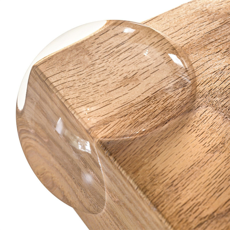 Children's Anti-Collision Corner Transparent Anti-Collision Corner Protector Coffee Table Furniture Soft Corner Wrapping Edge Sticker Pvc Protective Cover