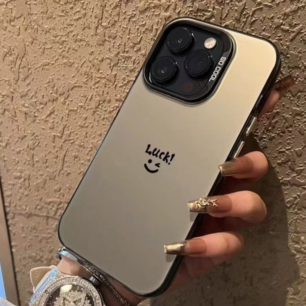 Nueva aplicación para iPhone 16 funda para teléfono móvil Apple 15promax estilo europeo y americano 14 a prueba de caídas 13 marca de moda 12 simple 11