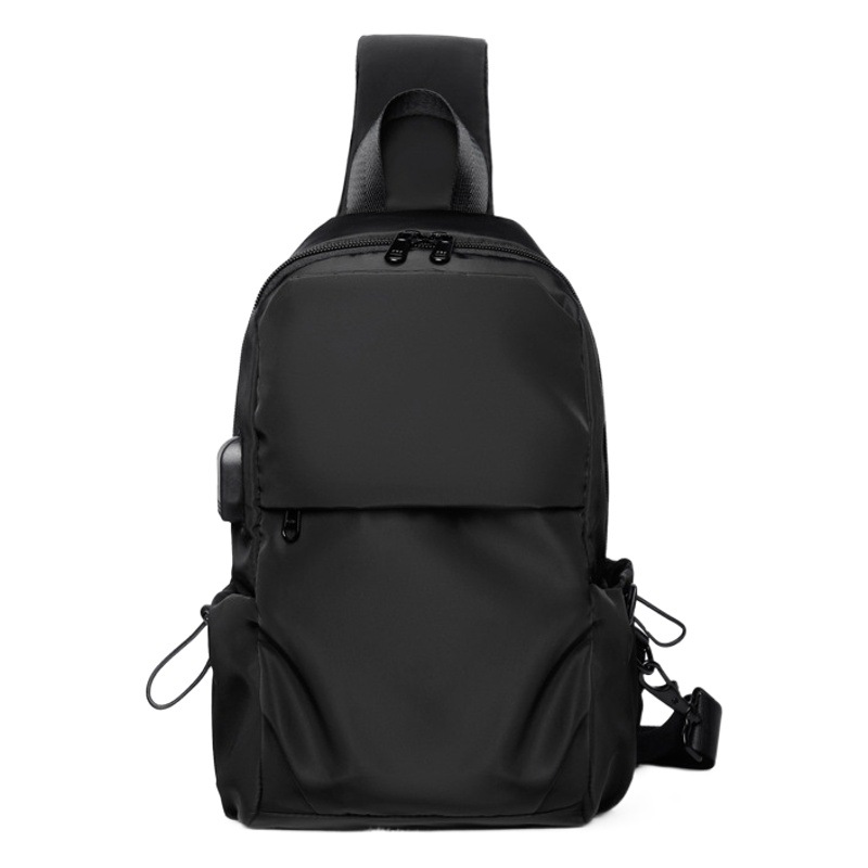 Chest bag generation new men's shoulder bag messenger bag usb charging Korean leisure sports backpack printing wholesale