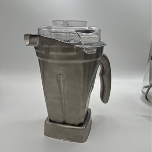 48oz stainless steel cup with lid suit mixing cup with cross knife holder for Vitamix machine