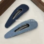 三角早春侧边一字发卡
