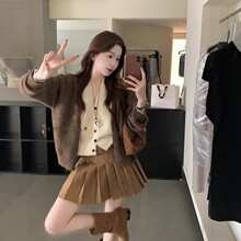 �����¿�ɫײɫ������V����֯����Ů�＾�߼������ë����������