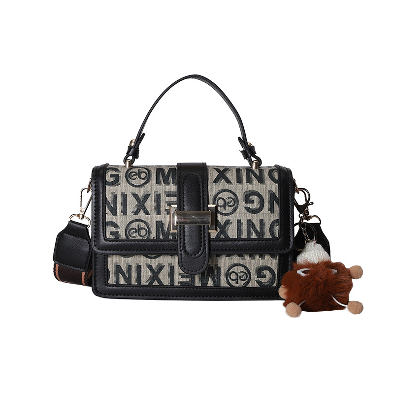 Borse da donna 2023 nuova borsa a tracolla con texture di fascia alta dal design di nicchia classica borsa quadrata piccola borsa a tracolla versatile quotidiana_voghion.com