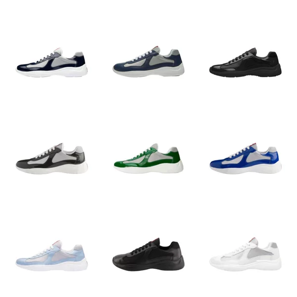 Cross-Border European Station P Brand New Breathable High-Version Patent Leather Lifestyle Casual Shoes Unisex Sports Shoes