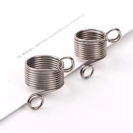 织毛衣套手指引线圈 便捷不锈钢导线器 手工毛线编织小工具