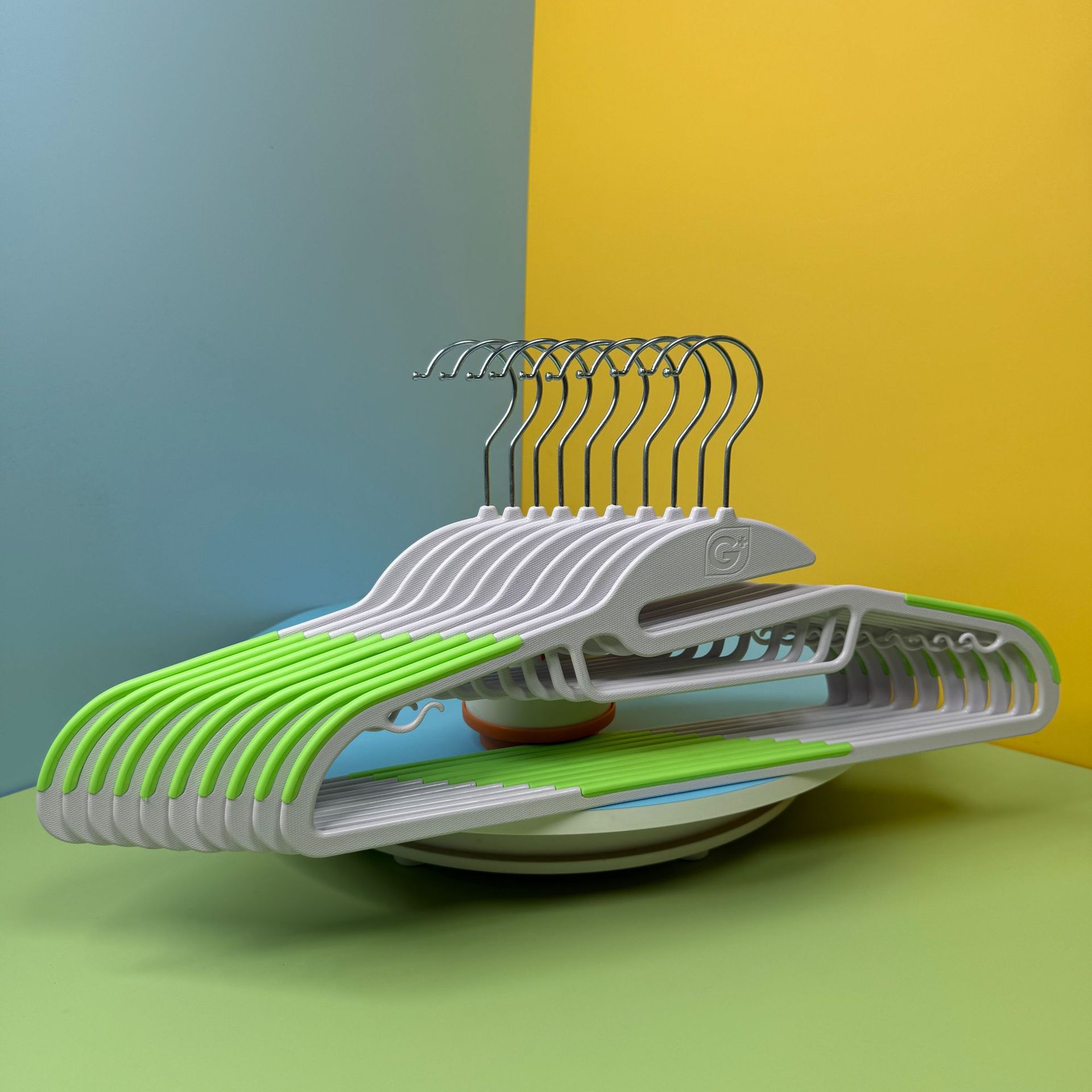 [리얼샷 G+화이트+평직+그린]