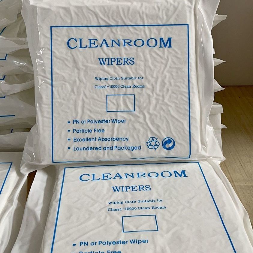 UV喷头喷绘机镜片工业擦拭布4寸6寸9寸不掉毛手机除尘无尘布