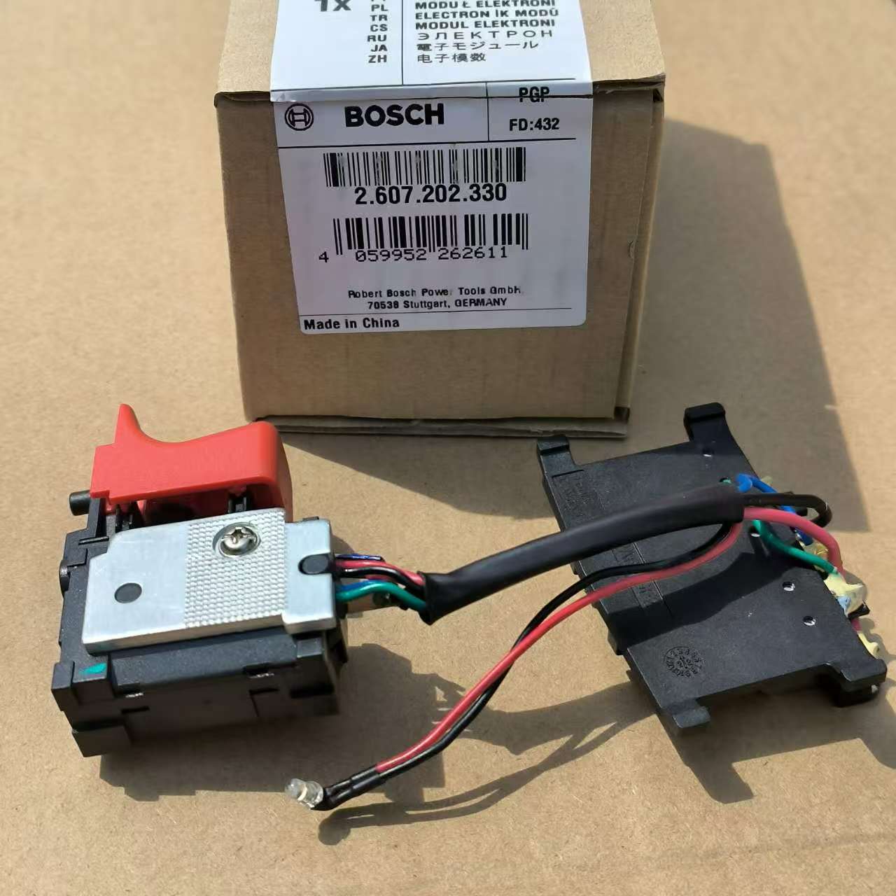 BOSCH博世充电式冲击钻GSB/GSR180原装配件开关电子模数多功能手