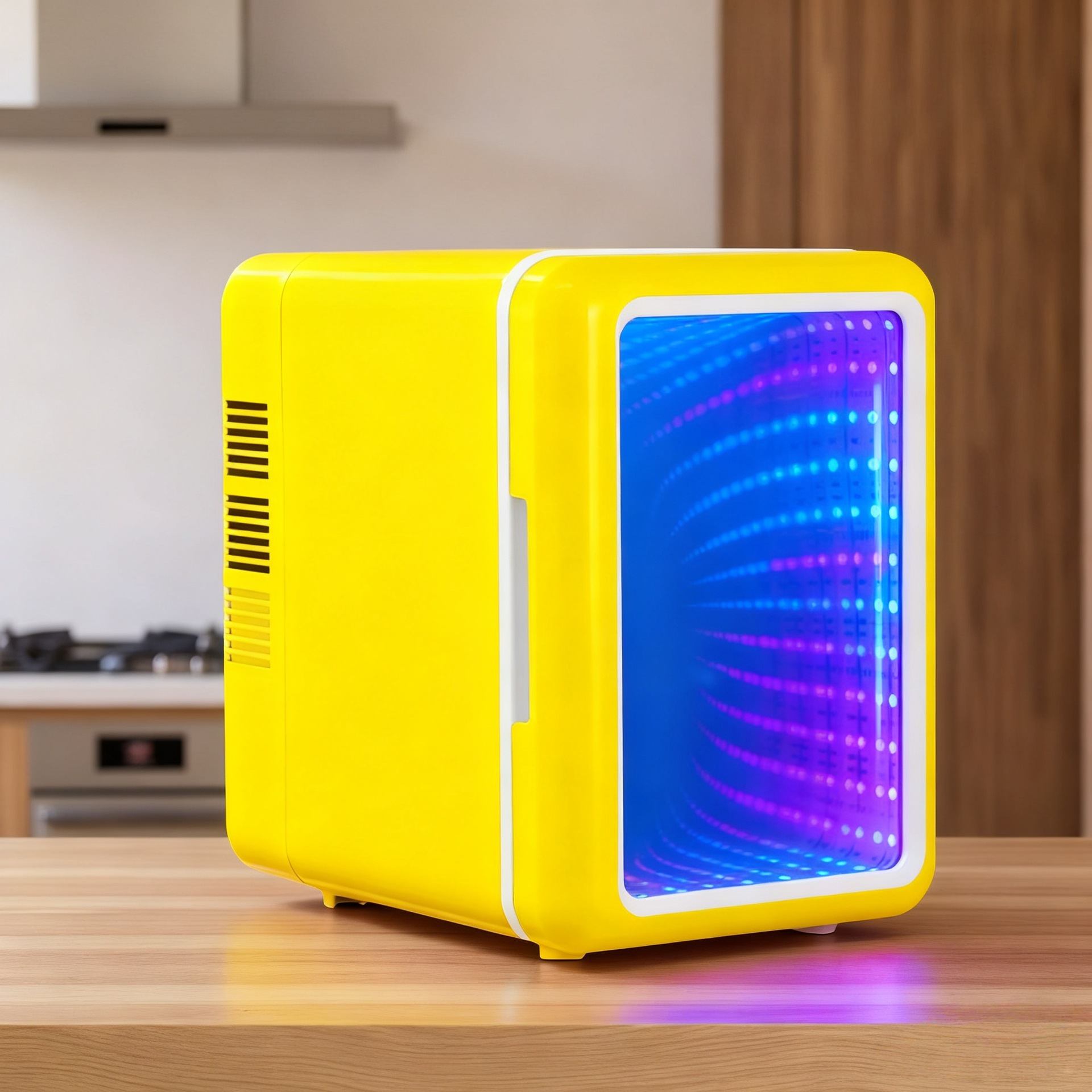 황색 천겹 거울