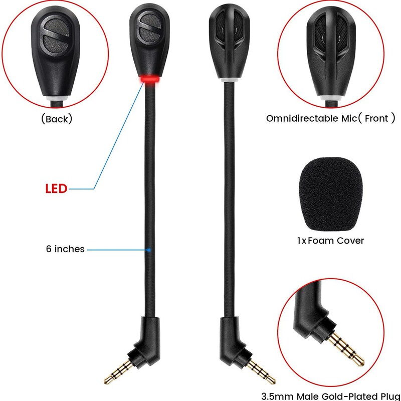 Applicable to Kingston Flight S Game Headset Noise Reduction Mi Tian Jian S Headset with Lamp Microphone Applicable to Kingston Flight S Game Headset Noise Reduction Mi Tian Jian S Headset with Lamp Microphone