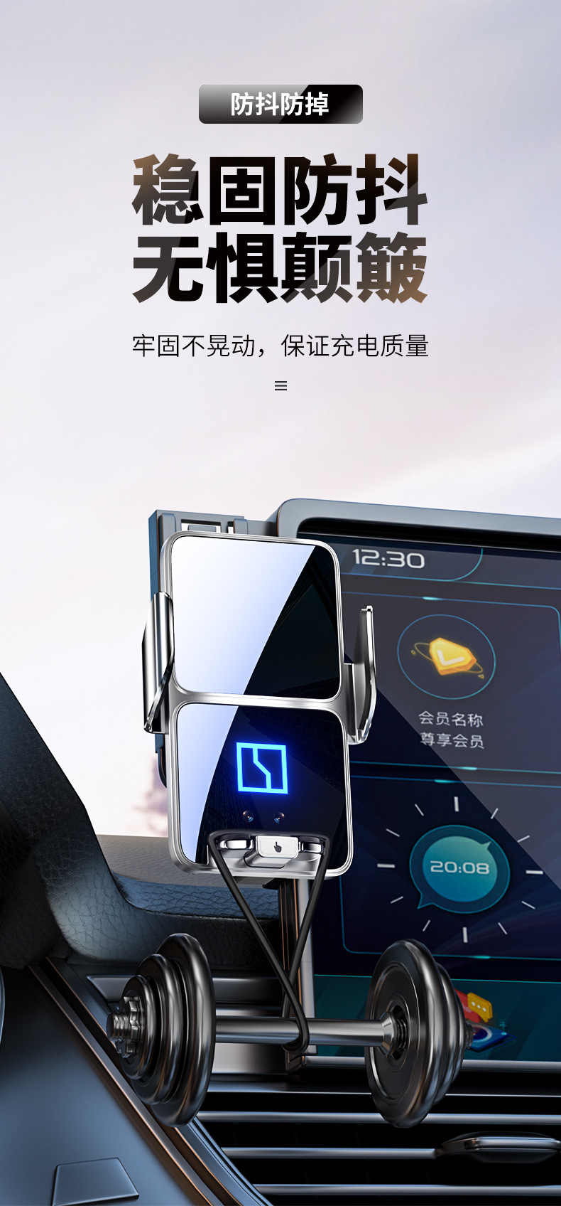 25 Types of Car Phone Holder Accessories for Zeekr 001 007 7X 009 Mix, Zeekr X