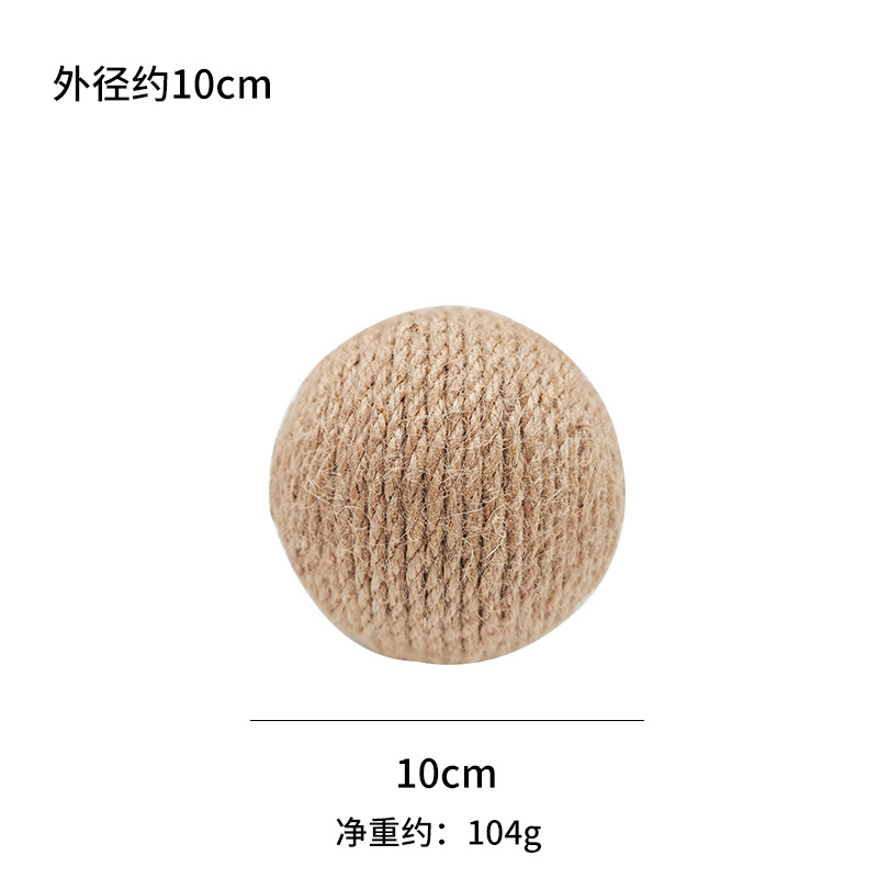 10cm 오리지널 컬러 사이잘 볼