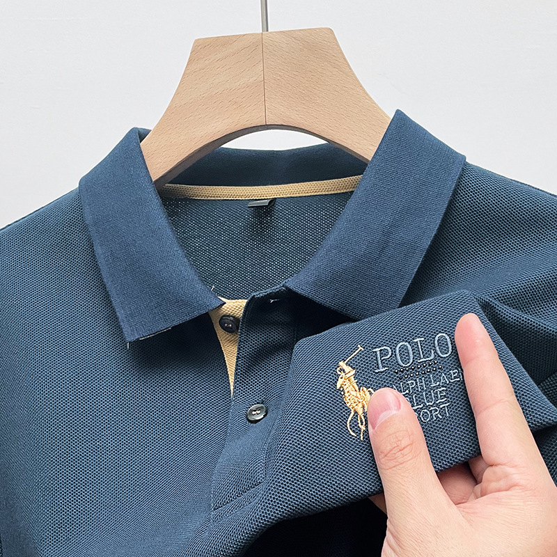 Spring summer cotton polo