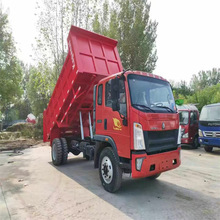 单桥自卸车厂家3吨5吨10吨自卸车价格配置介绍视频豪沃自卸出口