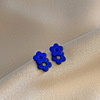 Tide, fashionable trend summer fresh earrings, simple and elegant design, internet celebrity, flowered