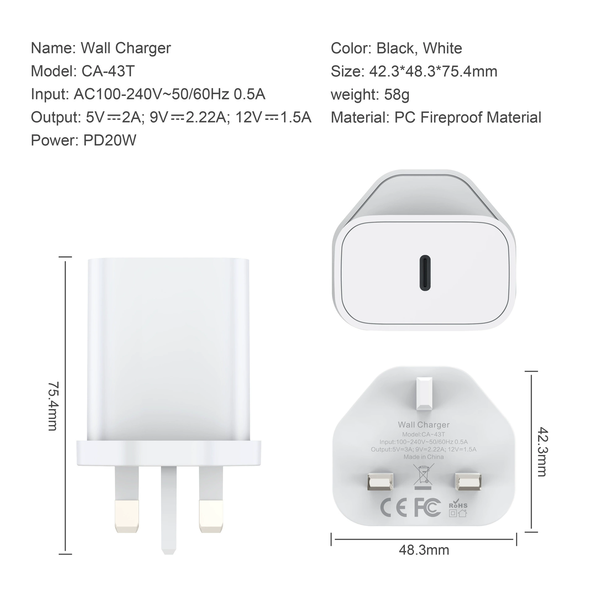 Apple, huawei, charger, 20W, direct factory sales