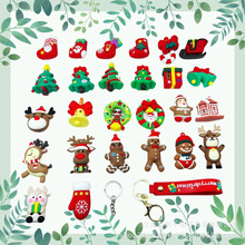 创意圣诞老人钥匙扣圣诞树雪人麋鹿公仔包包挂件摆件节日赠送礼物