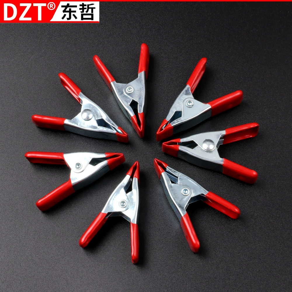 Пластиковый нейлоновый фон зажим металлический тип фотографии фиксированный деревообрабатывающий легкий DIY зажим завод оптовый трансграничный пружинный зажим