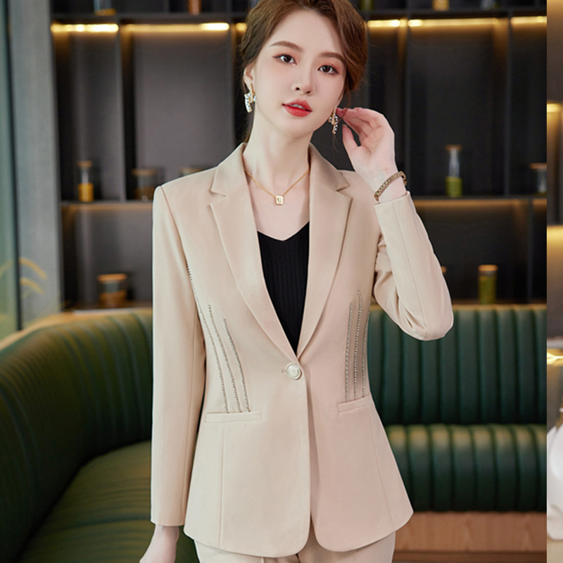 Khaki classic suit