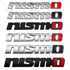 Suitable for Nissan car labels, NISMO modified metal car stickers, nismo carbon fiber labels