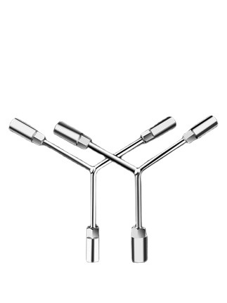 三叉套筒扳手万能加长Y型多功能三角手动工具套管套桶摩托车扳手