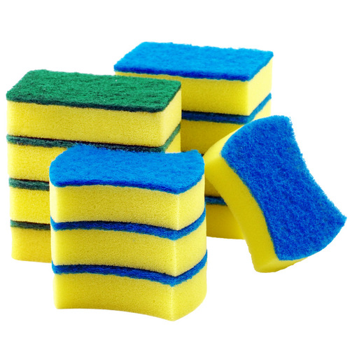 High-Density Supermarket Thickened Sponge Wipes for Household Cleaning, Kitchen Supplies, Dishwashing Sponges, and Magic Scrubbers—Wholesale Price