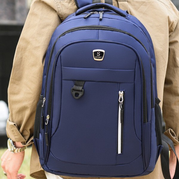 men's capacious casual backpack for traveling