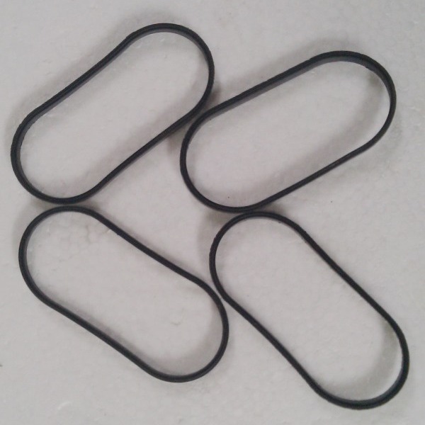 重庆萱瀚农机风冷柴油机170F178F 186F矩形机体密封圈 微耕机配件