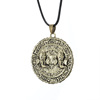 Uncharted Mysterious Sea 4 Lost Heritage Pendant Drake Ancient Gold Coin Various Trend Necklace