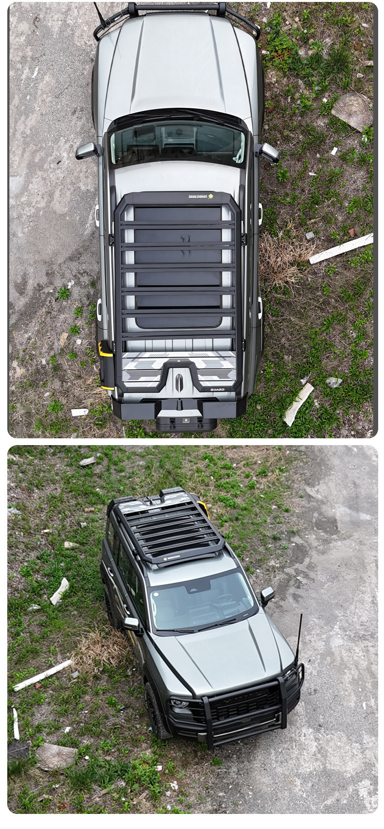 Suitable for Haval Raptor Outdoor Camping Roof Expansion Explorer Roof Rack Canopy Side Tent