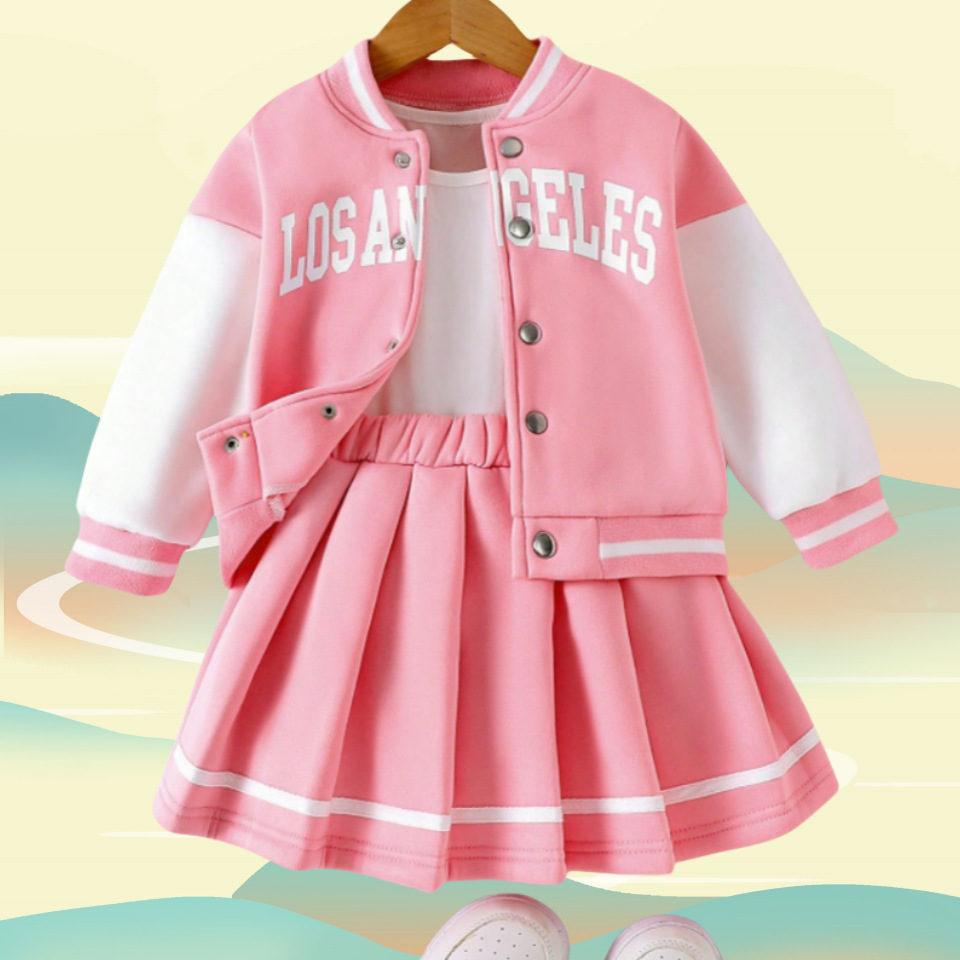 (2개) 어린이 의류 가을과 겨울 새로운 국경 전자 상거래 대외 무역 폭발  소녀 재킷 코트
