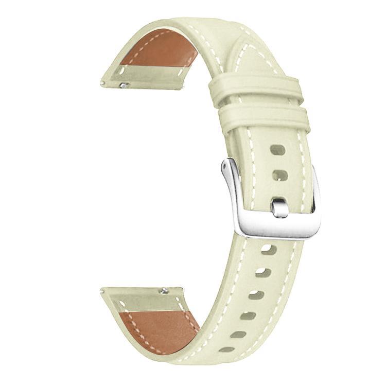 xDfind general cabeza plana correa de piel de tiburón negro 22mm / 20mm