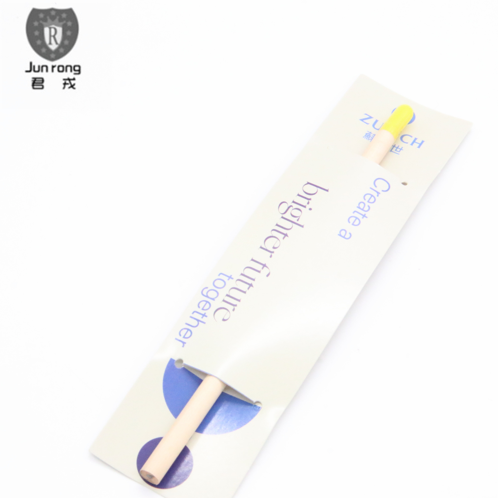 Lápiz de semillas Lápiz de brotes Embalaje de una sola tarjeta de papel Tarjeta de papel universal en stock Lápiz de recarga HB al por mayor