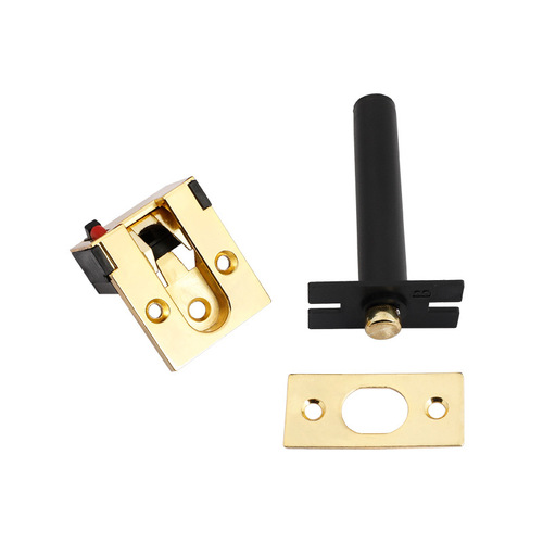 Zinc alloy hidden hotel anti-theft chain door bolt concealed door chain lock room door latch anti-theft buckle