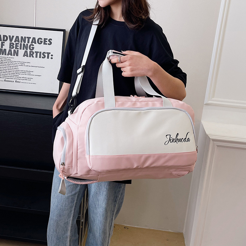 Bolsa de ejercicios, mochila deportiva de mujer, mochila multifuncional con zapato, bolsa de mano impermeable de gran capacidad, bolsa de viaje, bolsa de natación