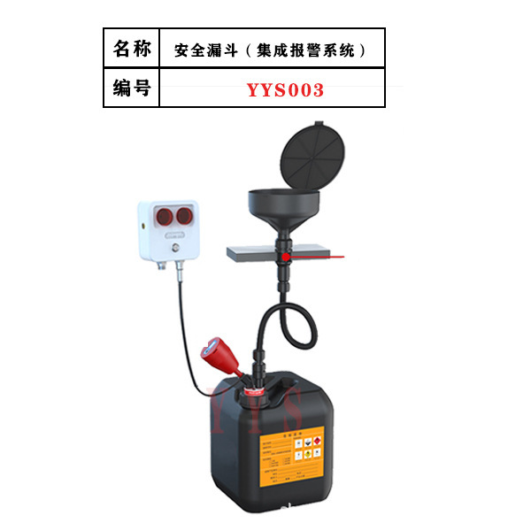 実験室通風キャビネット廃液収集バレル安全漏斗溶剤ボトル安全収集キャップ活性炭フィルタ|undefined