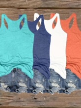 R 15529 Summer Women's Tank Top Ůʿ���ֱ��� �W���羳