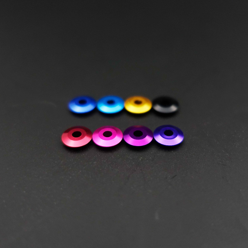 Self-made four-wheel drive accessories 850 gasket for 8/9/11/13mm guide wheel gasket plating color Self-made four-wheel drive accessories 850 gasket for 8/9/11/13mm guide wheel gasket plating color