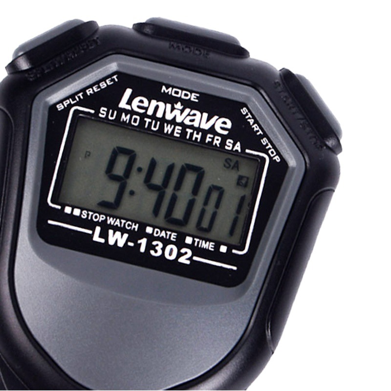 LW-1302 Lanwei multi-function stopwatch student sports exam competition single row two-way stopwatch stopwatch wholesale