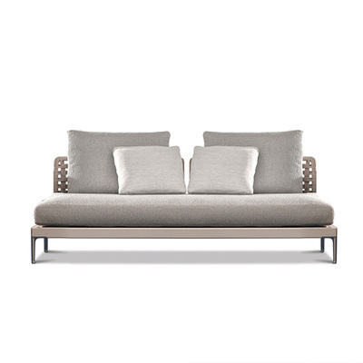 Sofá de ratán al aire libre, patio, balcón, jardín de ocio, villa, hotel al aire libre, sofá de mimbre, impermeable, protector solar