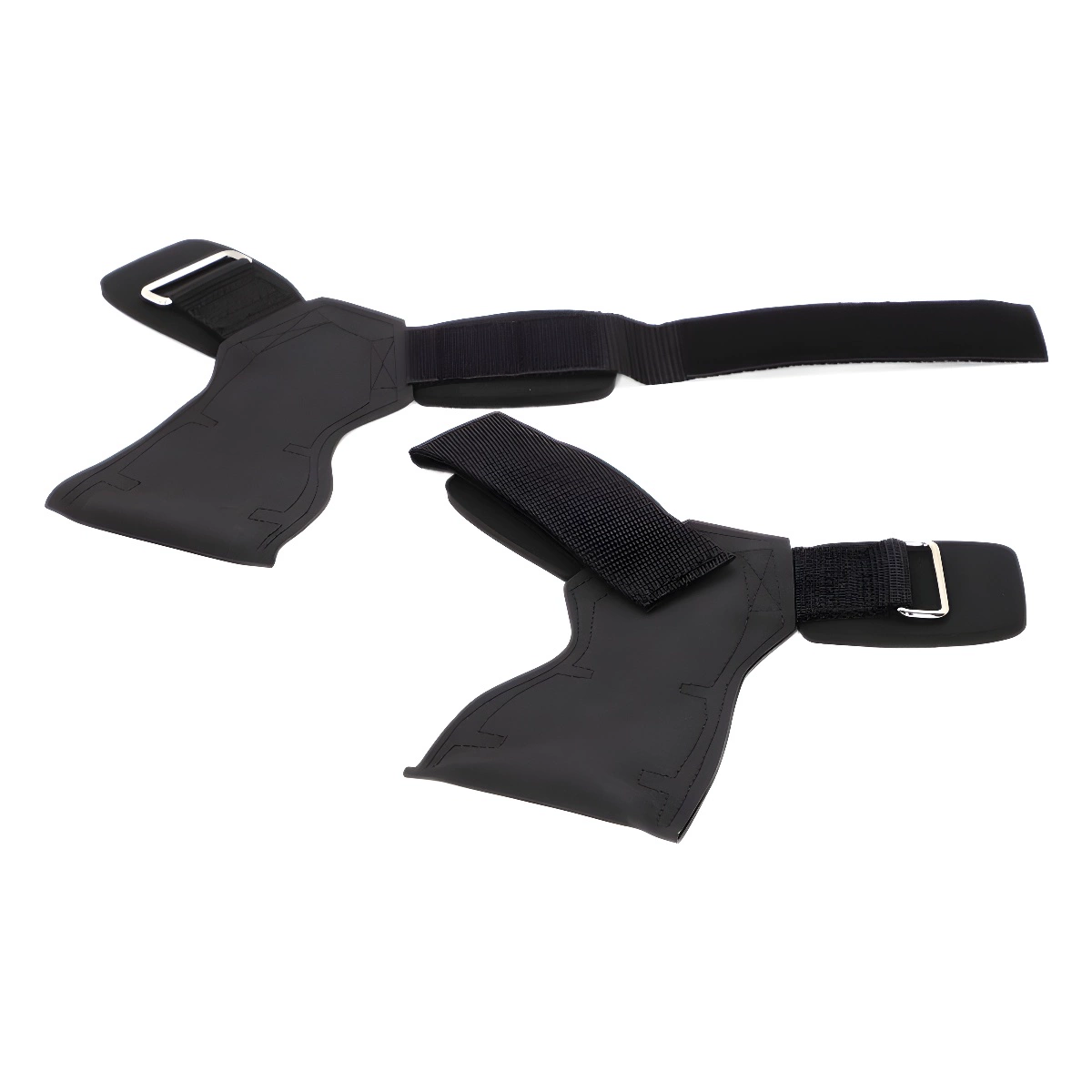 Трансграничный усилитель тяжелой атлетики с резиновой нескользящей защитой ладони Гантели жесткая подтягивающая фитнес защита ладони оптом