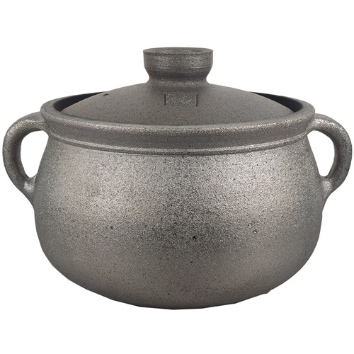 GJU8 wholesale Yingjing old-fashioned black casserole stew pot household rural clay small casserole gas soup gas stove
