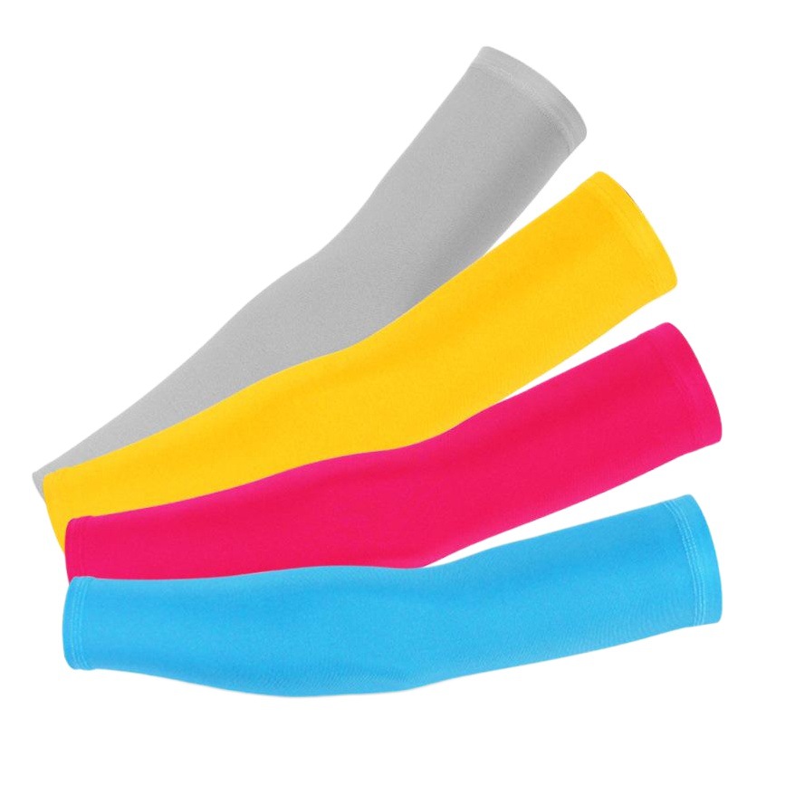 Basketball Arm Protector Silicone Anti-skid Sleeve Summer Sunscreen Ice Silk Sleeve Outdoor Riding Sports Motorcycle Arm Sleeve
