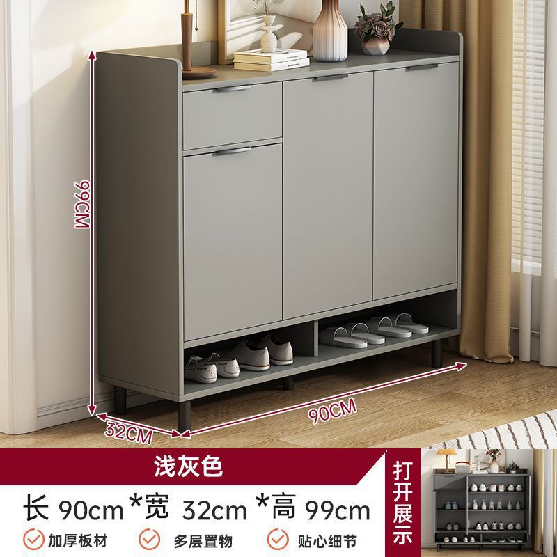 [무광 미끄럼 방지 소재] 라이트 그레이 90cm