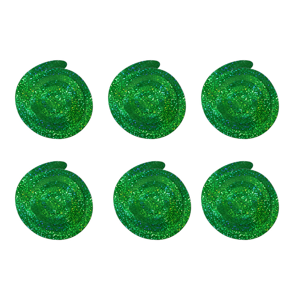 Doble hélice verde (6 unids/pack)